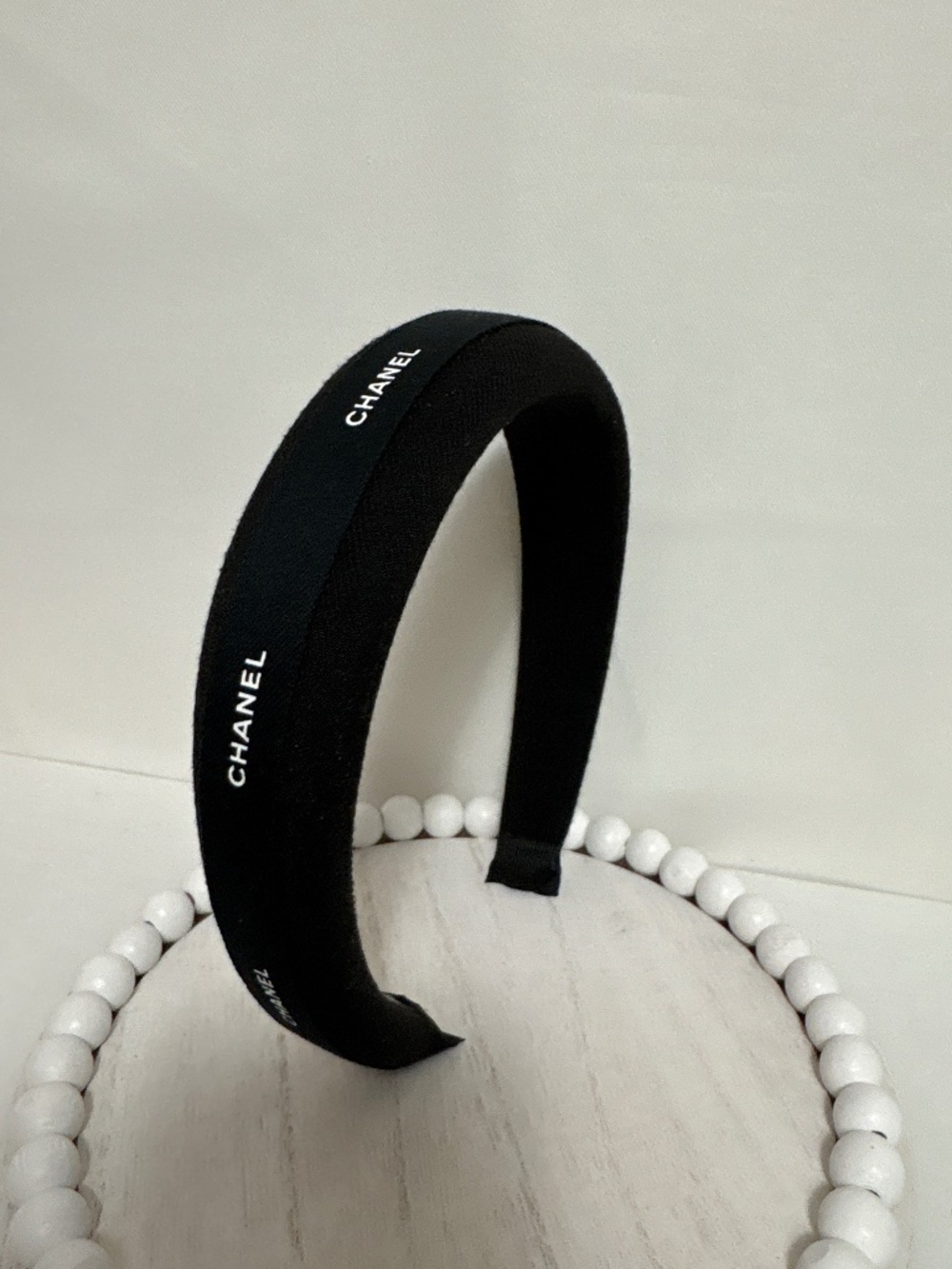Chanel Ribbon Padded headband